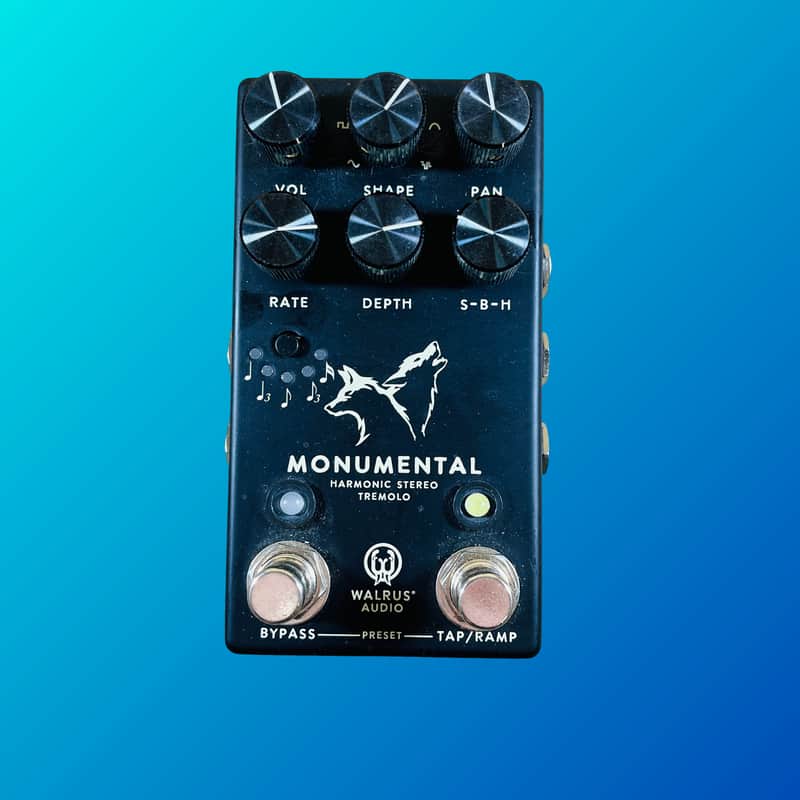 Walrus Audio Monumental Stereo Harmonic Tap Tremolo image 1