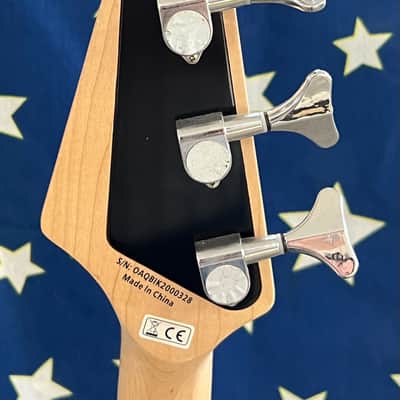 Peavey Milestone 4-String Electric Bass 2010s - Natural image 8