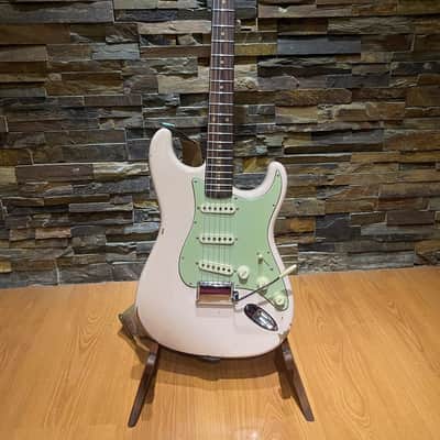 Fender Custom Shop Late '62 Stratocaster Relic/CC - Super Faded Aged Shell Pink image 1