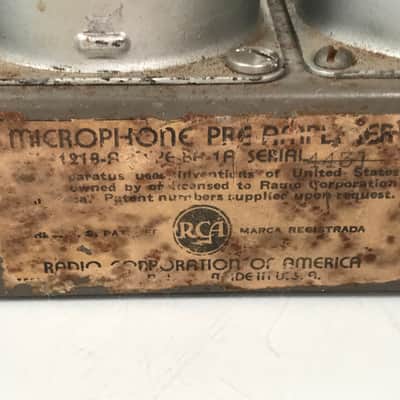 Vintage RCA BA-1A Microphone Preamp Pair image 7