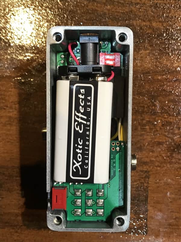 ギター xotic EP Booster modified by EWS Xotic EP Booster mod by E.W.S. | Reverb