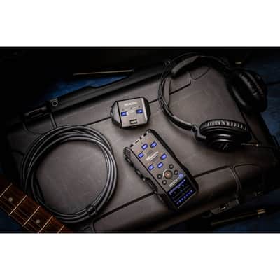 Zoom EXH-6E Dual XLR/TRS Combo Input Capsule for H6essential Portable Recorder, Black image 8