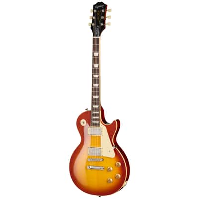 Epiphone Les Paul Standard 50s Washed Cherry Sunburst - Single Cut Electric Guitar image 1
