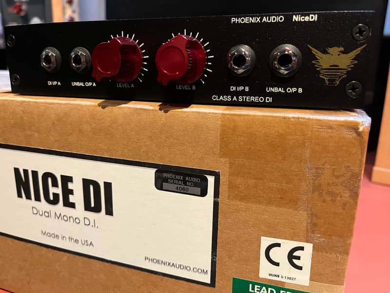 Phoenix Audio Nice DI Class A Stereo Direct Box image 1