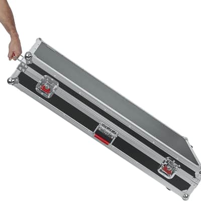 Gator 88-Note ATA Flight Road Case w/ Customizable Interior & Wheels image 5