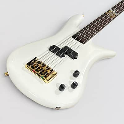 Spector Euro Ian Hill Judas Priest 4 String Signature Electric Bass Guitar - White image 11