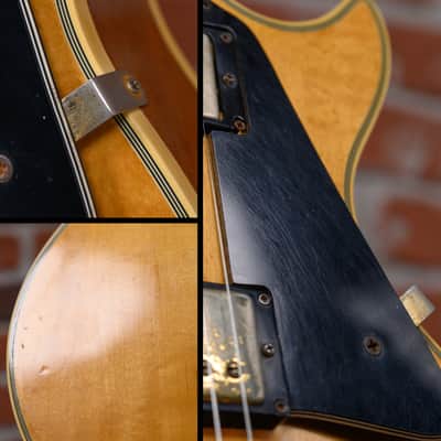 Gibson Les Paul Custom Plain Maple Top Natural 1979 w/Hard Shell Case image 18