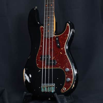 FENDER CUSTOM SHOP 2023 Limited Edition 1962 Precision Bass Relic -2023- Aged Black [CZ576082] (04/15) image 9
