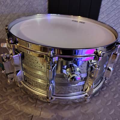Vintage TAMA Mastercraft 8056 Steel Snare 1985/86 in Polished Mirror Chrome image 6