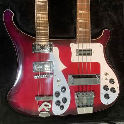 Unbranded 12 String / Bass Rickenbacker Clone 2020 - Purple image 1