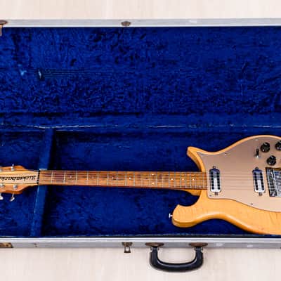 1961 Rickenbacker 450 Combo Vintage Electric Guitar Mapleglo w/ Toaster Top Pickups, Case image 20