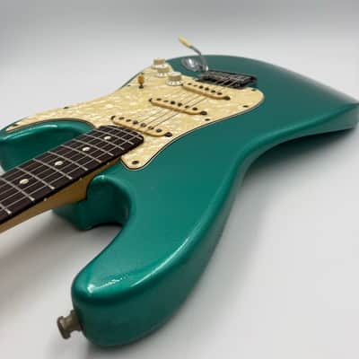 1992 Fender USA Stratocaster Electric- Turquoise image 1