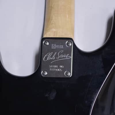 Burns London Cobra electric guitar in black - tremolo - used - w/ Gig Bag image 7