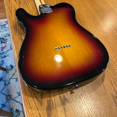 2004 Fender American Telecaster 3-Color Sunburst Maple Fretboard Neck AM MN 3TS American Series 3 Tone Sunburst Date 01/2004 MODEL #: 0118402700 Tele image 8