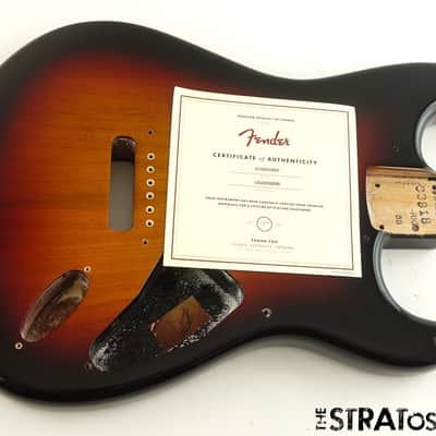 USA Fender SRV Stevie Ray Vaughan Stratocaster BODY, 3 Color Sunburst. image 2