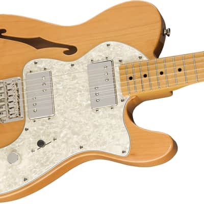 Squier Classic Vibe '70s Telecaster Thinline, Maple Fingerboard, Natural image 3