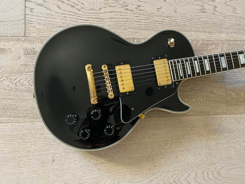 1992 Orville Les Paul Custom LPC-75 Black Beauty Japan Vintage Ships from USA No Tariffs! image 1