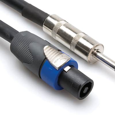 Hosa SKT-410Q Speaker Cable Speakon - 1/4"" TS 10ft image 1