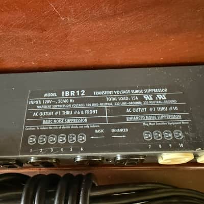 TRIPP-LITE IBR12 Transient Voltage Surge Suppressor image 3