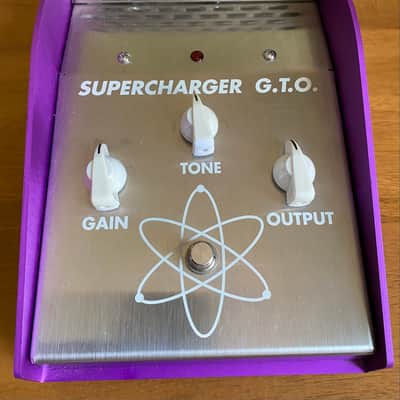 Soldano Supercharger GTO (G.T.O.) Reissue Purple (1 of 26) w/ Box & AC Adaptor image 3