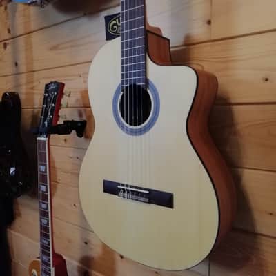 Cordoba Protégé C1M-CE Electrified Classical Guitar CUTAWAY image 5