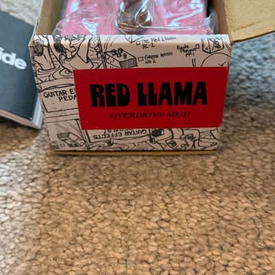 Way Huge WM23 Smalls Red Llama Overdrive MkIII 2022 - Present - Red image 2