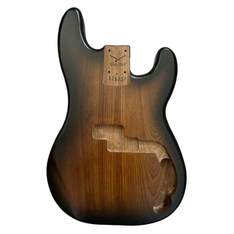 Roasted Swamp Ash PB Style Bass Body Sunburst Nitro Finish image 1