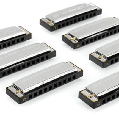 Hohner Blues Band Harmonica (7-pack) image 2