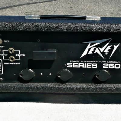Peavey 260 Booster Bass / Guitar / PA Amp Head - PV Music Guitar / Electronics Shop Inspected, Serviced and Tested - Excellent Working Condition - Very Good Cosmetic Condition - Fast Shipping image 10