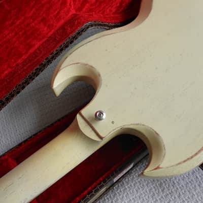 Gibson SG3 Special FADED White 3 PICKUP 490 PU Tone Selector Rare & Clean! 70523 image 8