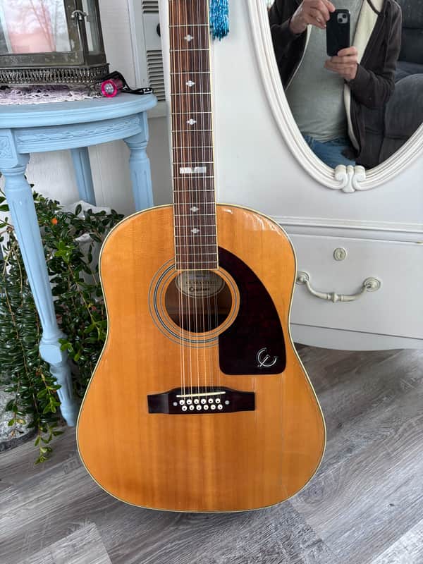 Epiphone 　AJ 18S NA Epiphone AJ-18S 12-String Natural – Chicago Music Exchange