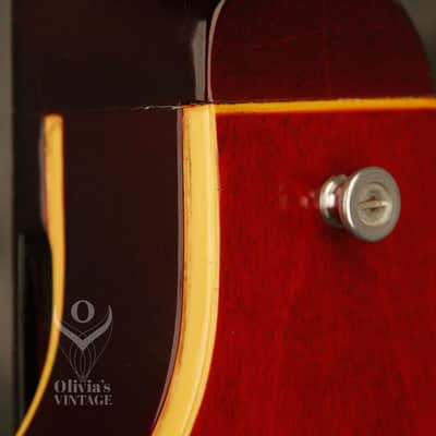 1962 Gibson ES-125 TDC Sunburst w/flame maple top image 17