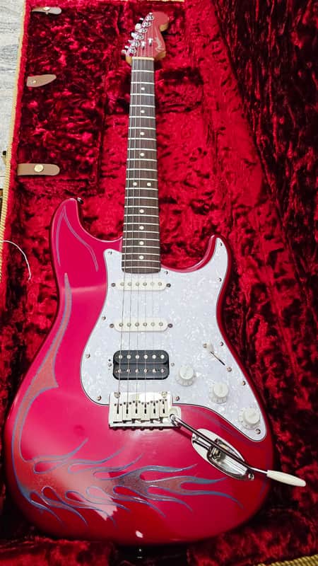 Fender American Standard Stratocaster with Matching Headstock, Rosewood Fretboard 1995 - Candy Apple Red with UPGRADES image 1