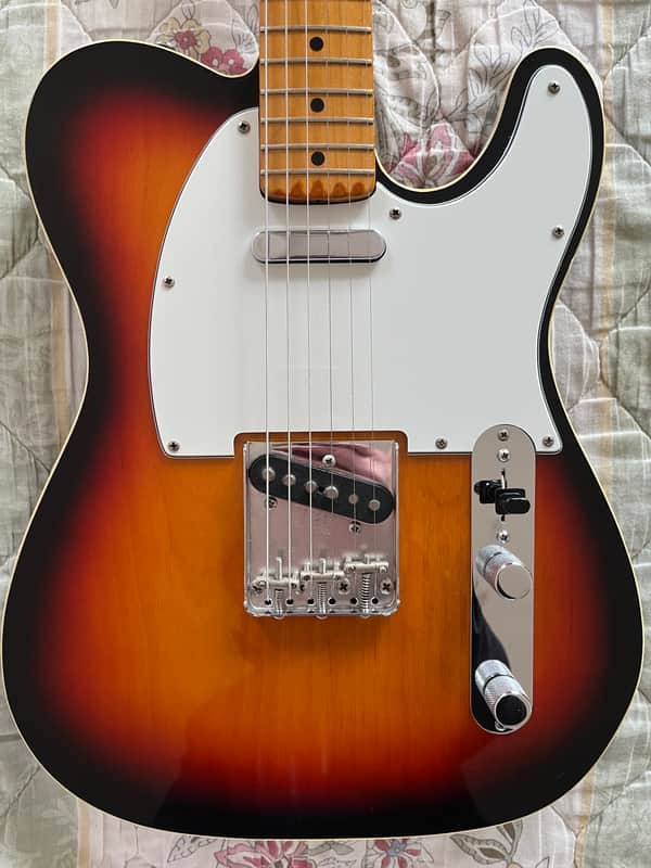 Fender Japan Blind Faith Eric Clapton '62 Telecaster Stratocaster 1998 - Sunburst image 1