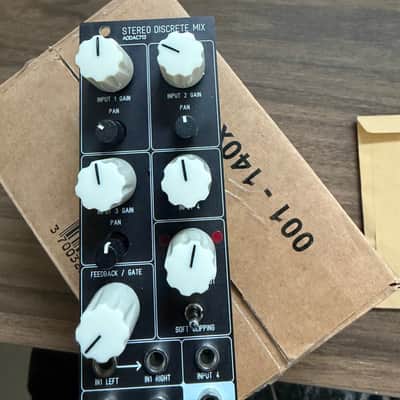 ADDAC 703 Discrete Mixer 2010s Black image 1