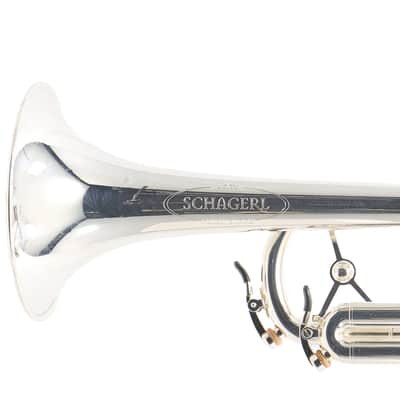 Schagerl 'Roman Empire' Professional Bb Trumpet with ML Bore SN 12519 image 7