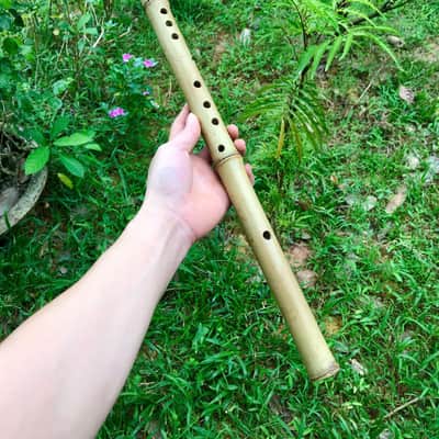 Handcrafted H’mong Bamboo Flute – Vietnamese Bawu Flute – Key C/D | Pro Sound, Vietnamese Artisan Quality image 9