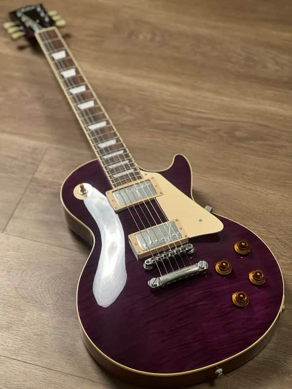 Tokai Love Rock /レスポールスタジオタイプ/訳あり動作/パープル Tokai LS-101F Love Rock Japan in Seethru Purple 2449971 | Reverb