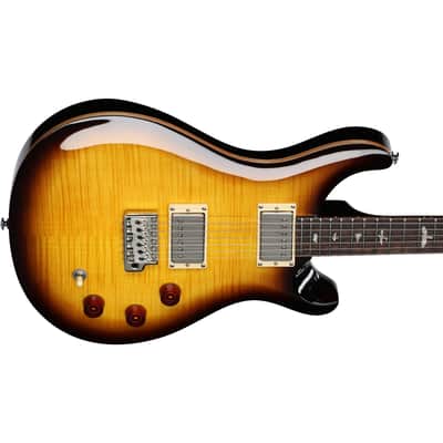Paul Reed Smith SE DGT David Grissom Signature Electric Guitar - McCarty Tobacco Sunburst w/Bird Inlays image 3