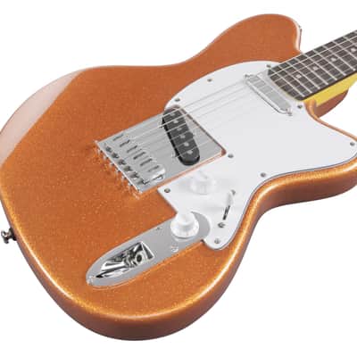 Ibanez YY20-OCS Yvette Young Signature E-Guitar 6 String - Orange Cream Sparkle image 6