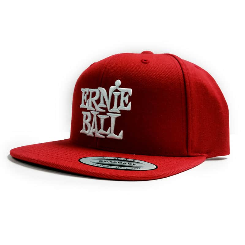Ernie Ball P04155 Stacked White Logo Cap image 1