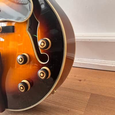 Ibanez LGB30-VYS George Benson Signature 2019 - Present - Vintage Yellow Sunburst image 4
