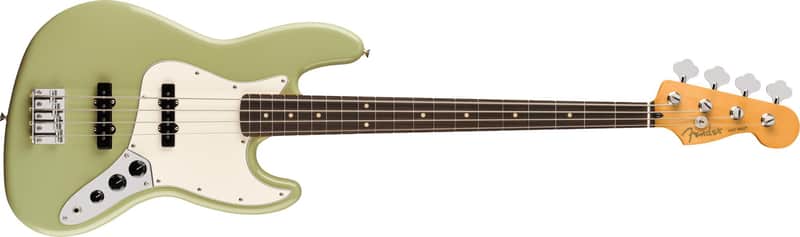 FENDER - Player II Jazz Bass  Rosewood Fingerboard  Birch Green - 0140480565 image 1