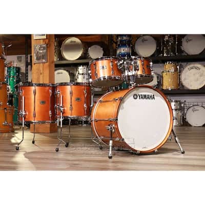 Yamaha Recording Custom 5pc Drum Set 22/10/12/14/16 Real Wood image 1