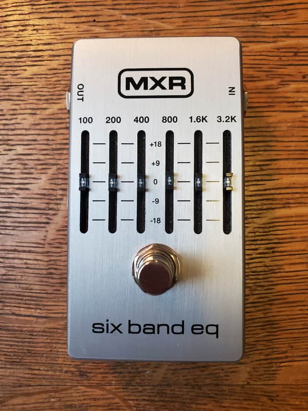 MXR M109S Six Band EQ 2016 - Present - Silver image 1