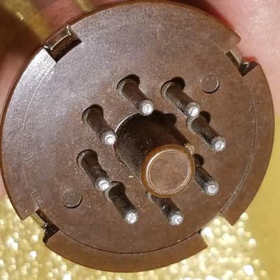 RCA One (1) 6293 beam power octal tNOS TESTED Vacuum Tube rugged pulse 6146 Audio 1970 image 7