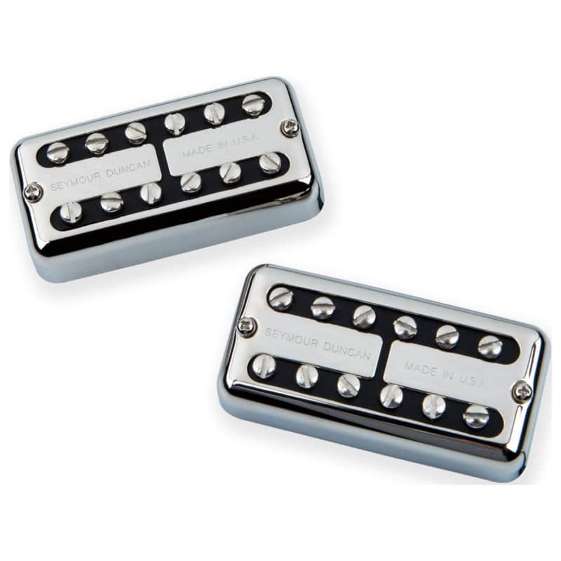 Mint Seymour Duncan Psyclone Hot Filter'Tron Alnico 5 Neck/Bridge Pickup Set Nickel 11305-06-Nc image 1