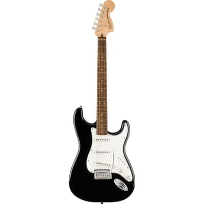 Squier Pack Affinity Stratocaster - Black, Mustang Micro, HD9 image 2