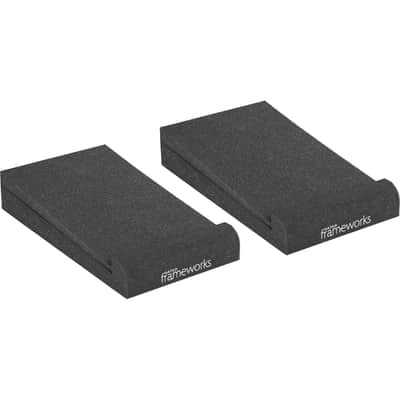 Pioneer DJ DM-40D-BT 4-inch Desktop Active Monitor Speakers with Bluetooth (Pair, Black) with Studio Monitor Isolation Pads image 4