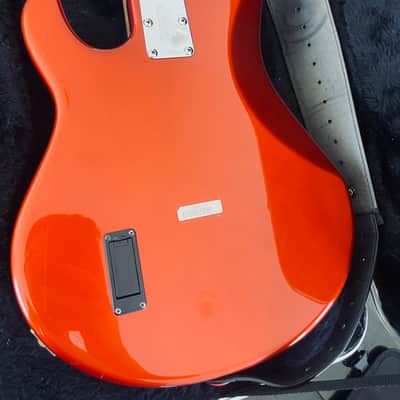 Ernie Ball Music Man StingRay 5 H with Rosewood Fretboard 1999 - 2018 - Red Sparkle image 7